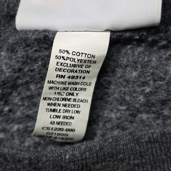 Champion MIT Sweatshirt Men’s Medium Gray Fleece Crewneck College - Picture 6 of 6